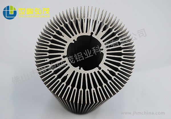 LED筒燈太陽(yáng)花散熱器鋁型材-2